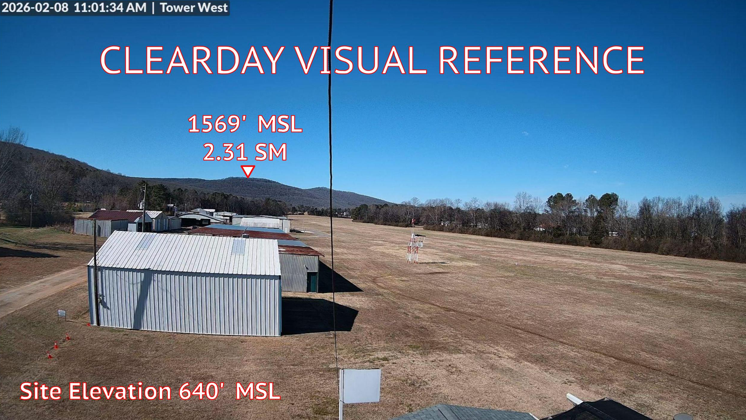 Advisory Clear Day Reference West